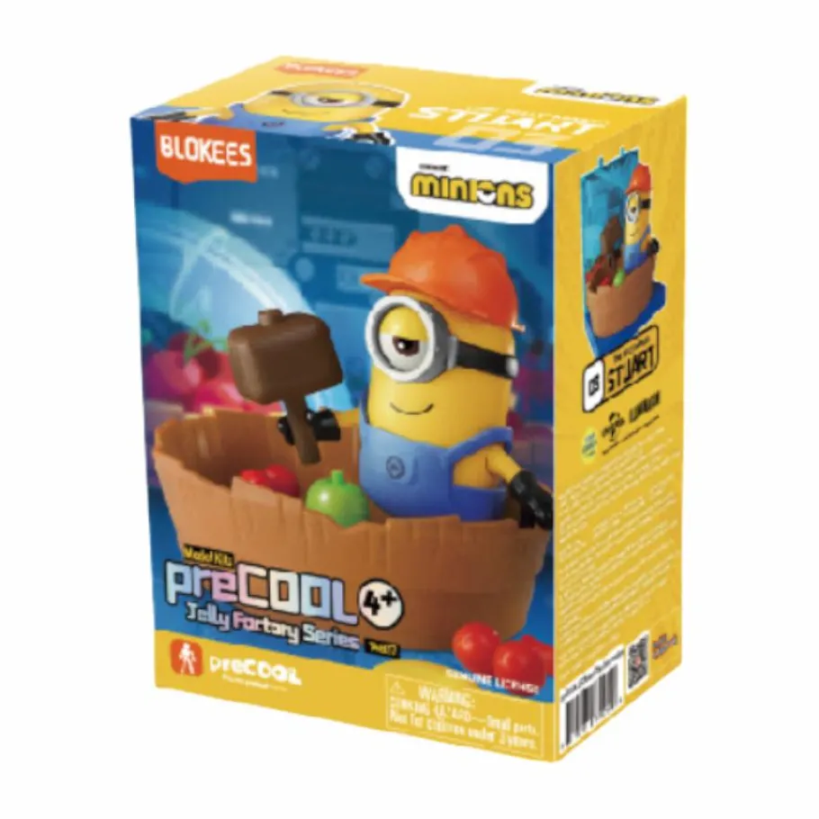 Diy (Do-It-Yourself)>Minions - Stuart the Jelly Maker preCOOL Jolly Factory Series Articulated Model Kit