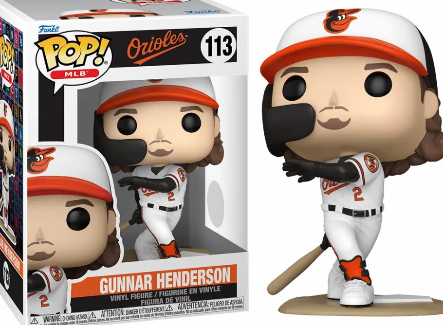 Standard Pop!>MLB Baseball - Gunnar Henderson Baltimore Orioles Pop! Vinyl Figure