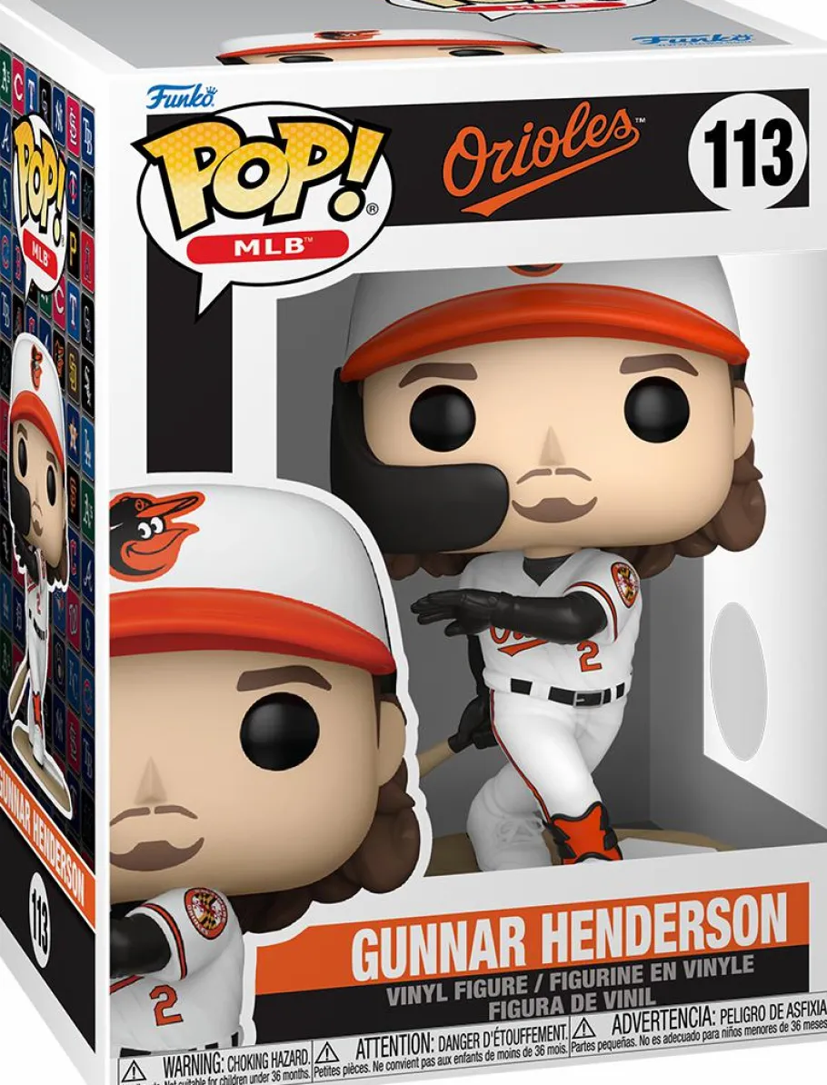 Standard Pop!>MLB Baseball - Gunnar Henderson Baltimore Orioles Pop! Vinyl Figure