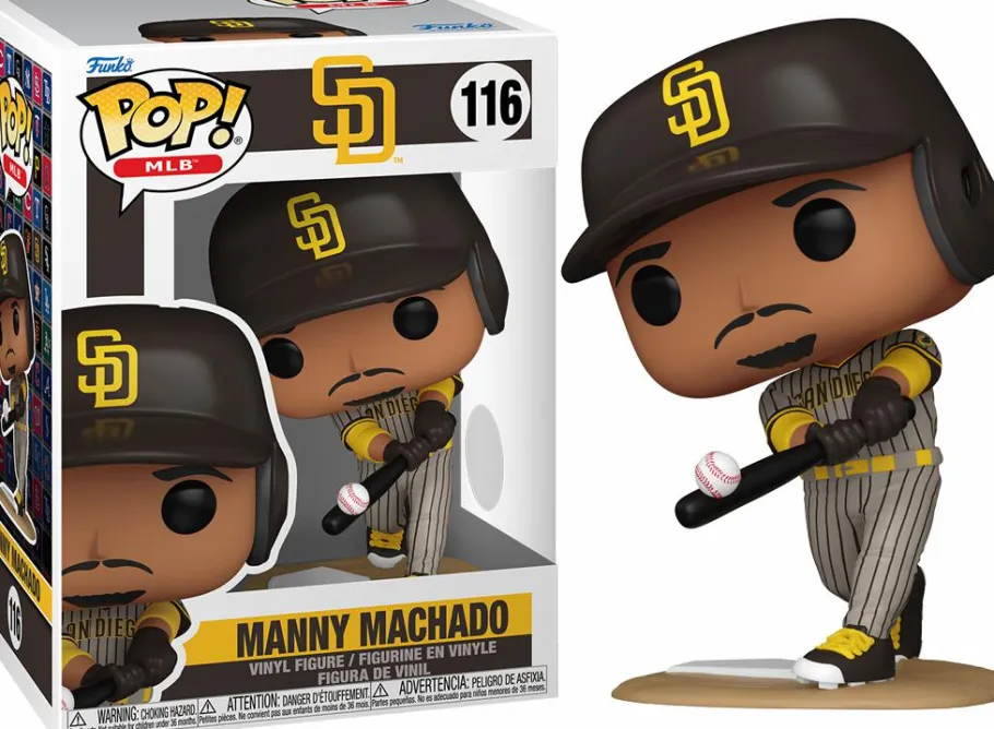 Standard Pop!>MLB Baseball - Manny Machado San Diego Padres Pop! Vinyl Figure