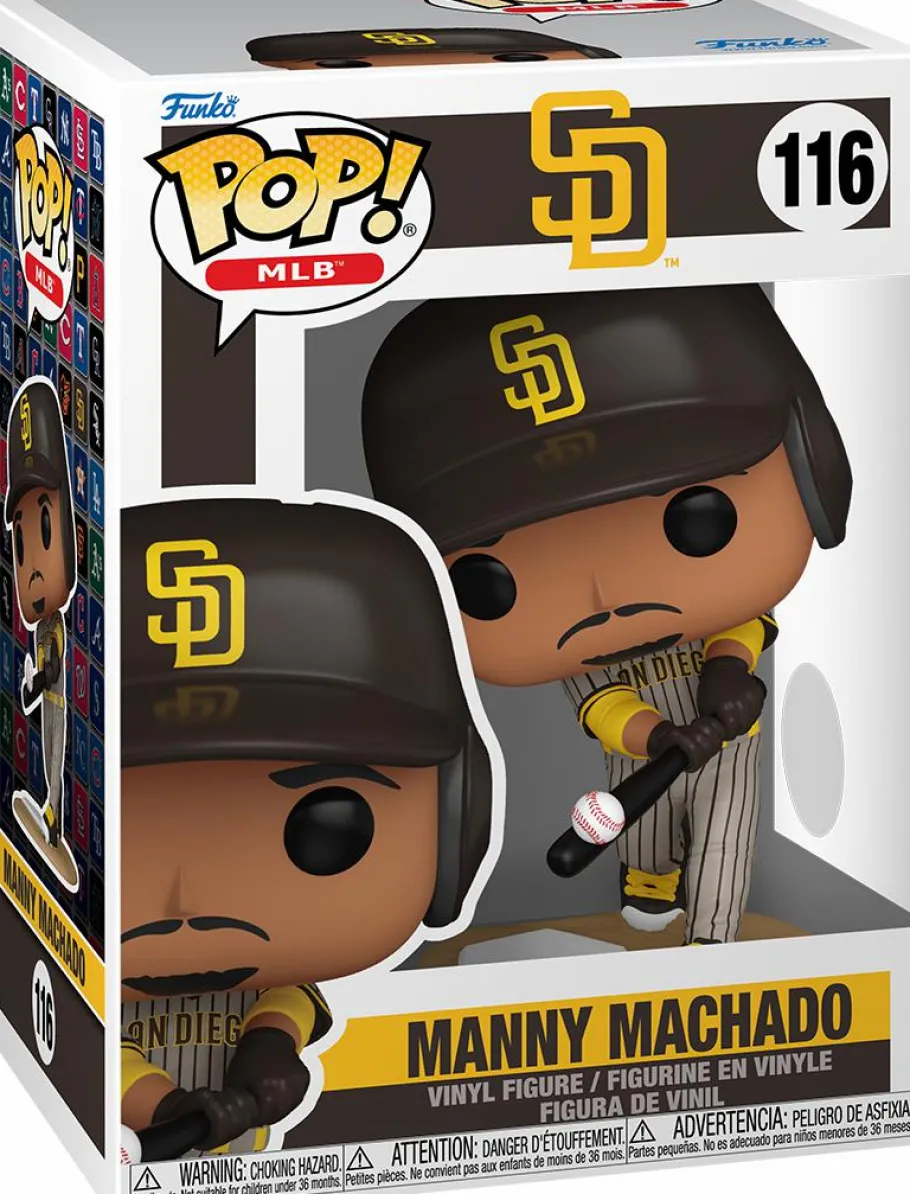 Standard Pop!>MLB Baseball - Manny Machado San Diego Padres Pop! Vinyl Figure