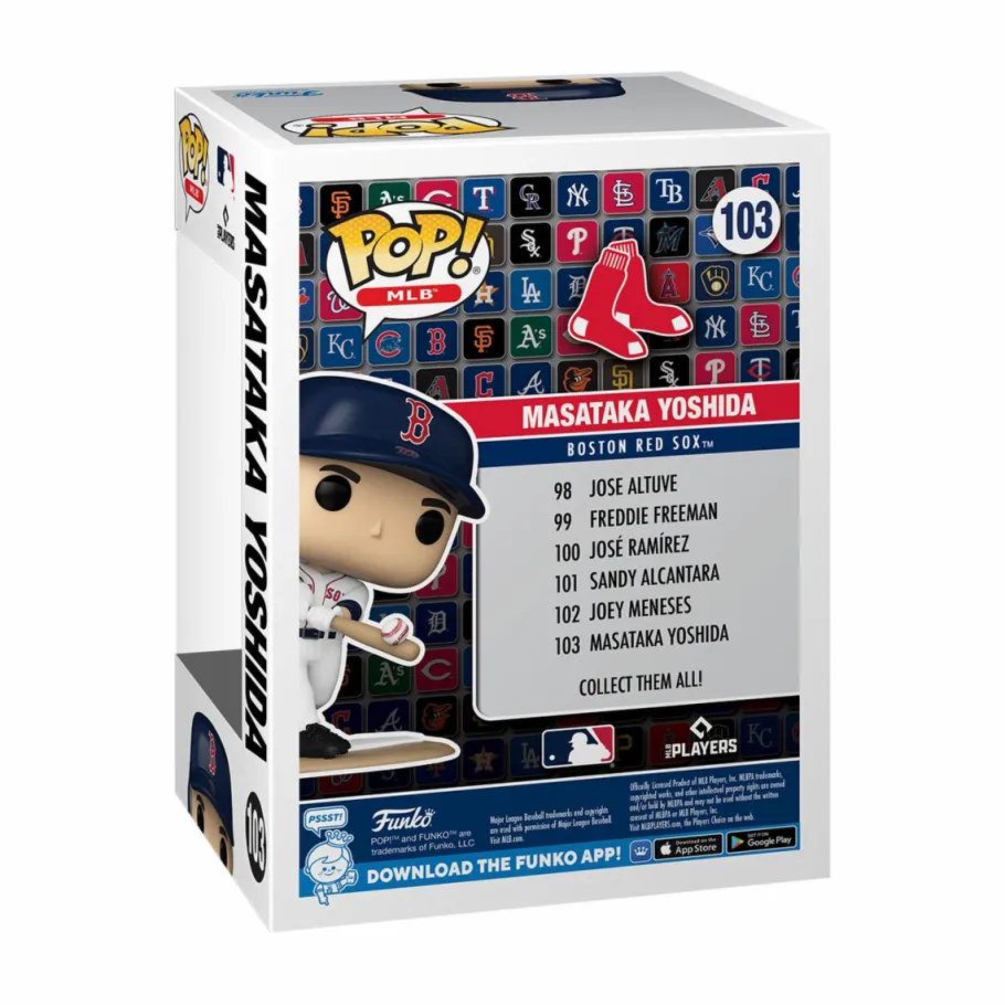 Standard Pop!>MLB Baseball - Masataka Yoshida Boston Red Sox Pop! Vinyl Figure