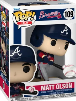 Standard Pop!>MLB Baseball - Matt Olson Atlanta Braves Pop! Vinyl Figure