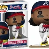 Standard Pop!>MLB Baseball - Ronald Acuna Jr. (Home Uniform) Atlanta Braves Pop! Vinyl Figure
