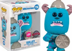 Standard Pop!>Monsters, Inc. - Sulley with Lid Flocked 20th Anniversary Pop! Vinyl Figure