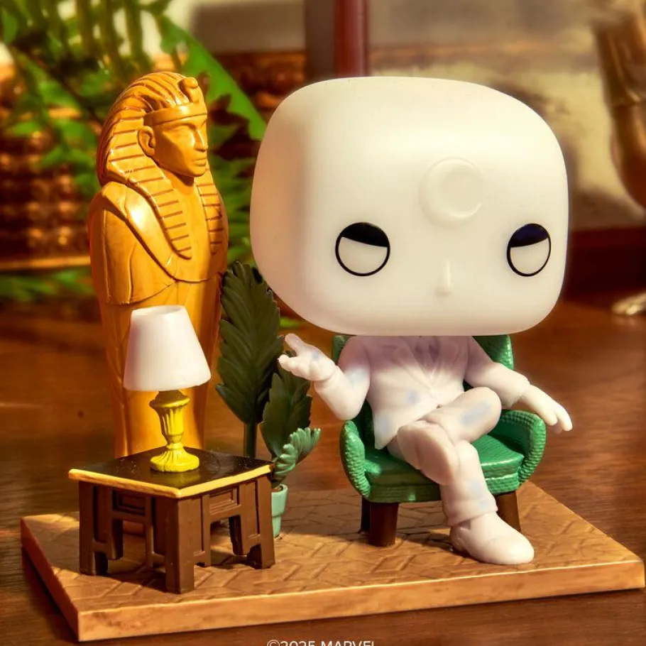 Pop! Deluxe>Moon Knight - Mr. Knight Deluxe Pop! Vinyl Figure (Popcultcha Exclusive)