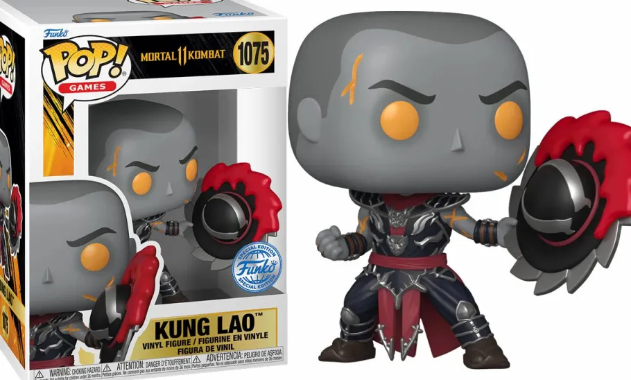 Standard Pop!>Mortal Kombat 11 - Kung Lao (Fatality) Pop! Vinyl Figure (Popcultcha Exclusive)