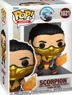 Standard Pop!>Mortal Kombat 1 - Scorpion (Fire Hands) Pop! Vinyl Figure