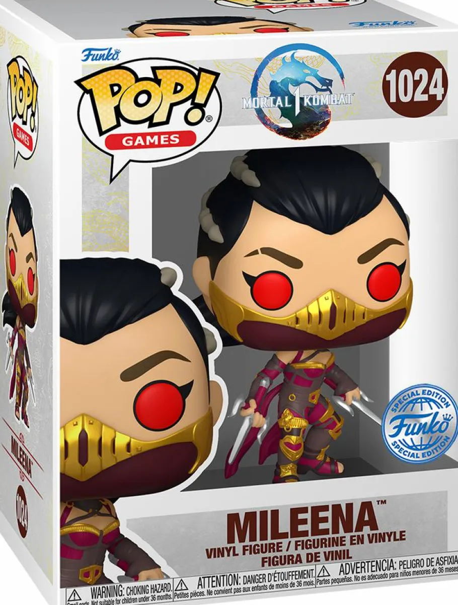 Standard Pop!>Mortal Kombat - Mileena Pop! Vinyl Figure (Popcultcha Exclusive)