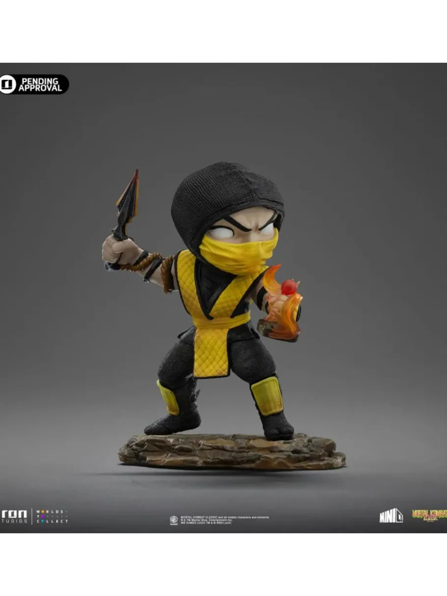 Designer Vinyl>Mortal Kombat - Scorpion MiniCo 6" Vinyl Figure