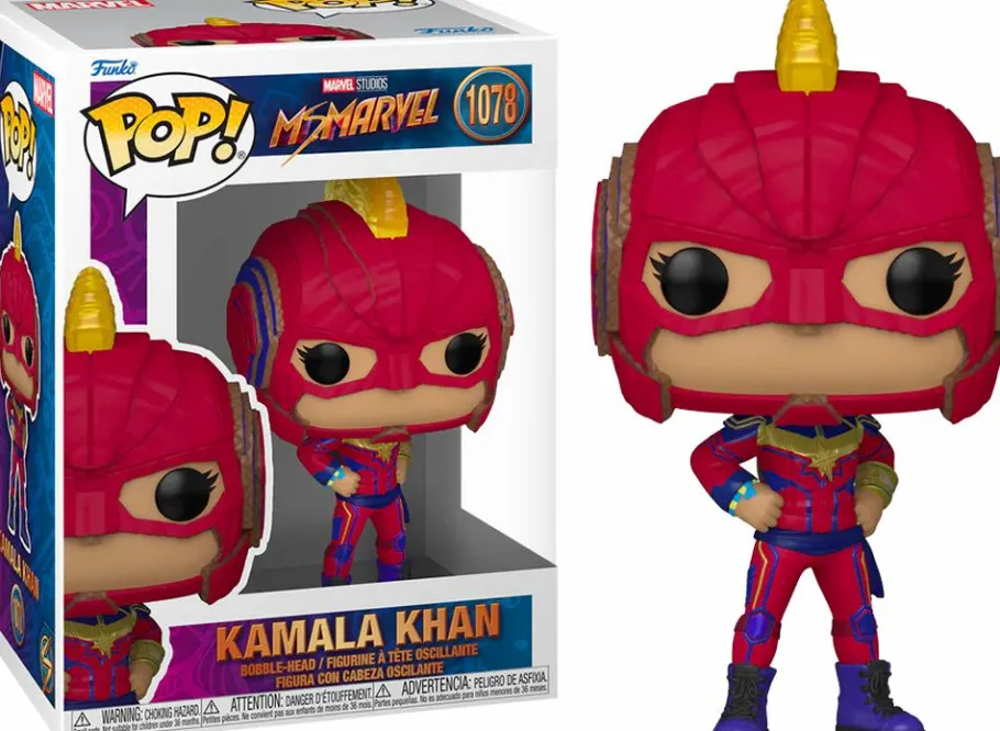 Standard Pop!>Popcultcha Ms. Marvel (2022) - Kamala Khan Pop! Vinyl Figure