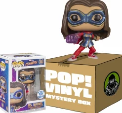 Collector & Mystery Boxes>Ms. Marvel (2022) - with Light Arm Mystery Box (Includes & 3 Mystery Exclusive Pop! Vinyl Figures)