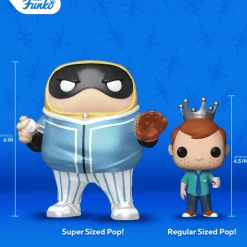 Super-Sized Pop!>My Hero Academia - Fatgum Hero League Baseball Metallic 6" Super Size Pop! Vinyl Figure (Popcultcha Exclusive)