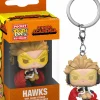 Pop! Keychains>My Hero Academia - Hawks Pocket Pop! Vinyl Keychain