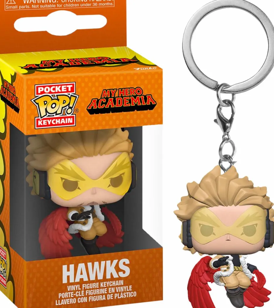 Pop! Keychains>My Hero Academia - Hawks Pocket Pop! Vinyl Keychain