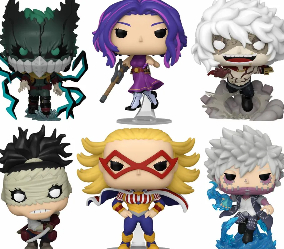Pop! Bundles>My Hero Academia - Heroes & Villains Pop! Vinyl Bundle (Set of 6)