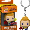 Pop! Keychains>My Hero Academia - Mirio Togata in Hero Costume Glow in the Dark Pocket Pop! Vinyl Keychain
