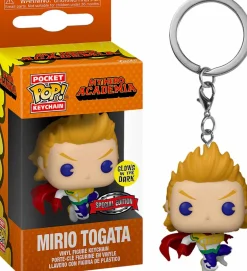 Pop! Keychains>My Hero Academia - Mirio Togata in Hero Costume Glow in the Dark Pocket Pop! Vinyl Keychain