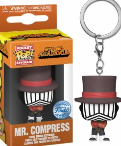 Pop! Keychains>My Hero Academia - Mr. Compress Pocket Pop! Keychain