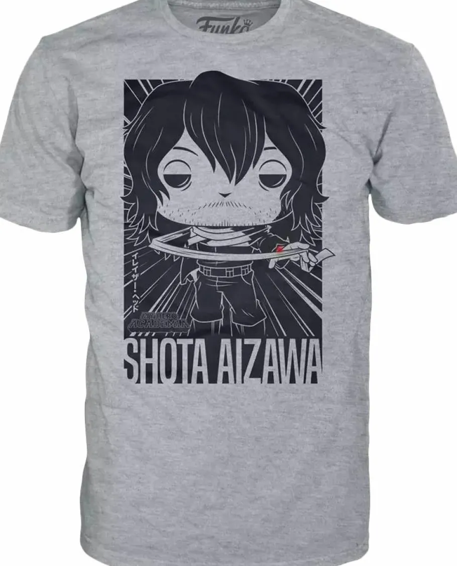 Pop! & Tee Sets>Popcultcha My Hero Academia - Shota Aizawa Pop! Vinyl Figure & T-Shirt Box Set