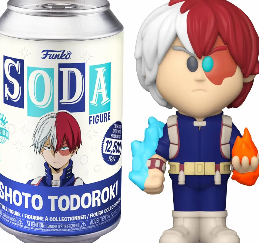 Designer Vinyl>My Hero Academia - Shoto Todoroki SODA Vinyl Figure (International Edition)