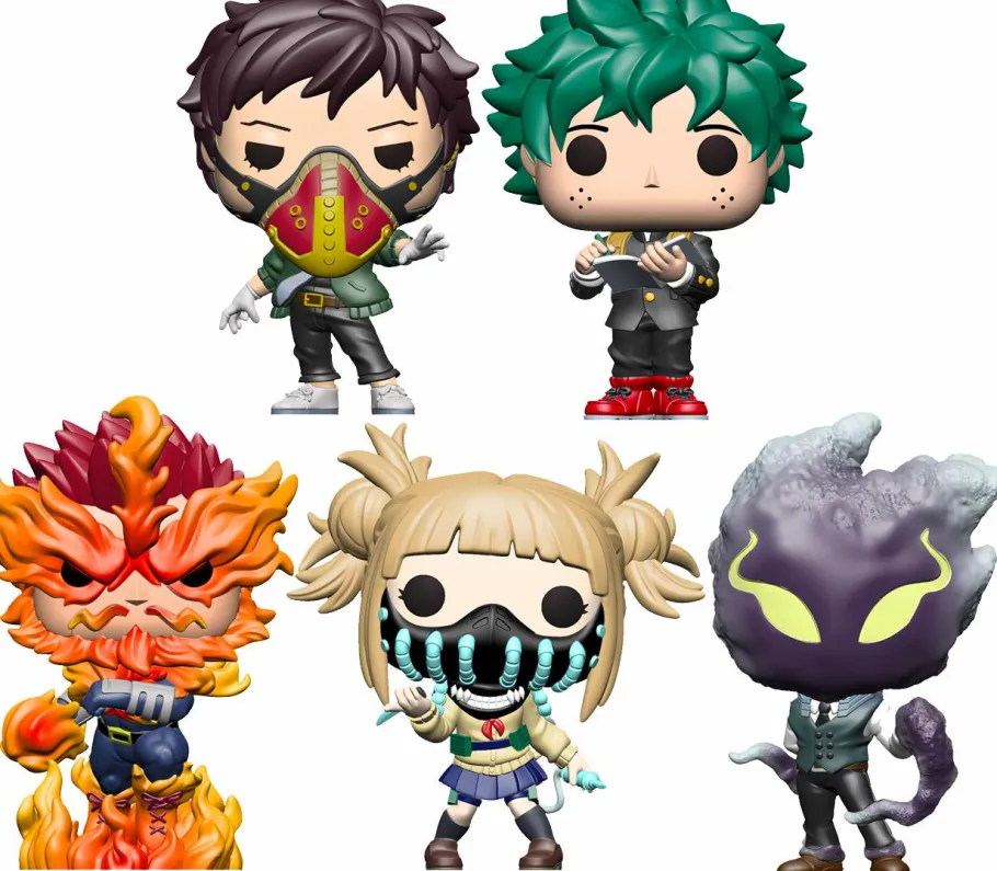 Pop! Bundles>My Hero Academia - Stuck in the Middle Deku Pop! Vinyl Bundle (Set of 5)