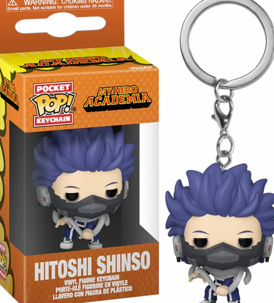 Pop! Keychains>My Hero Academia : Season 5 - Hitoshi Shinso Pop! Vinyl Keychain