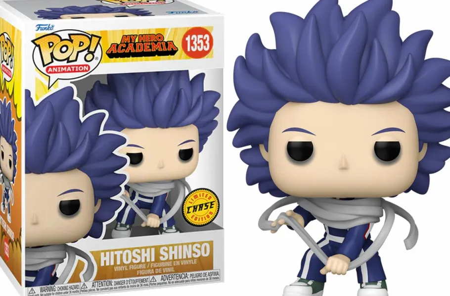 Pop! Chases, Vault, Limited Editions, Ppp Items>My Hero Academia : Season 5 - Hitoshi Shinso Pop! Vinyl Figure in Acrylic Pop! Protector (Chase Variant)