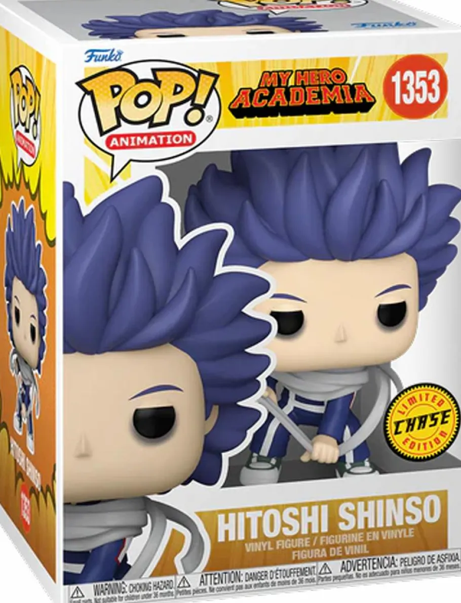 Pop! Chases, Vault, Limited Editions, Ppp Items>My Hero Academia : Season 5 - Hitoshi Shinso Pop! Vinyl Figure in Acrylic Pop! Protector (Chase Variant)