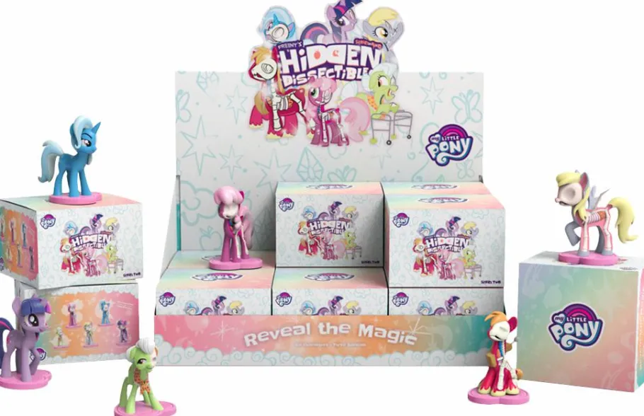 Blind Box>My Little Pony - Freeny’s Hidden Dissectibles Series Two Blind Box Vinyl Figure (Display of 12)