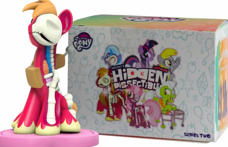 Blind Box>My Little Pony - Freeny’s Hidden Dissectibles Series Two Blind Box Vinyl Figure (Display of 12)
