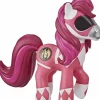 Designer Vinyl>My Little Pony - Power Rangers Morphin Pink Pony 4.5” Figure *NON-MINT PACKAGING*
