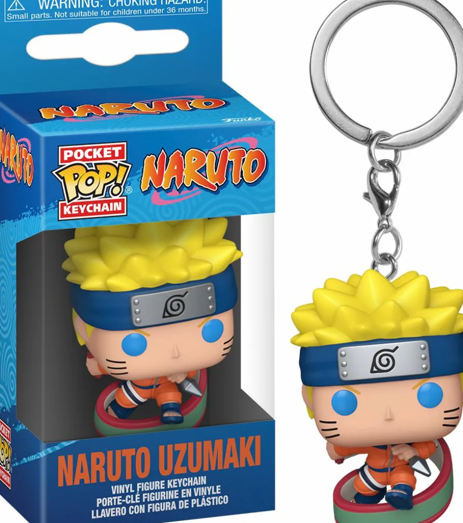 Pop! Keychains>Naruto - Uzumaki Pocket Pop! Keychain