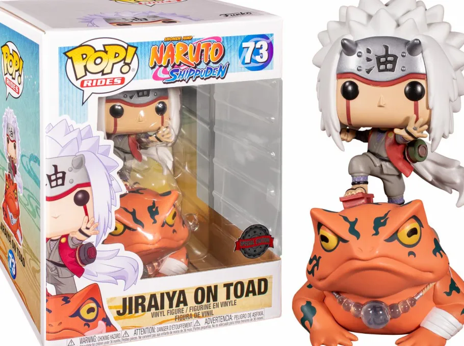 Pop! Rides & Town>Naruto : Shippuden - Jiraiya on Toad Pop! Rides Vinyl Figure