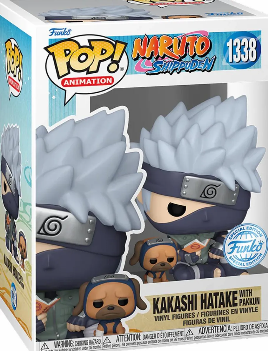 Standard Pop!>Naruto : Shippuden - Kakashi Hatake with Pakkun Pop! Vinyl Figure