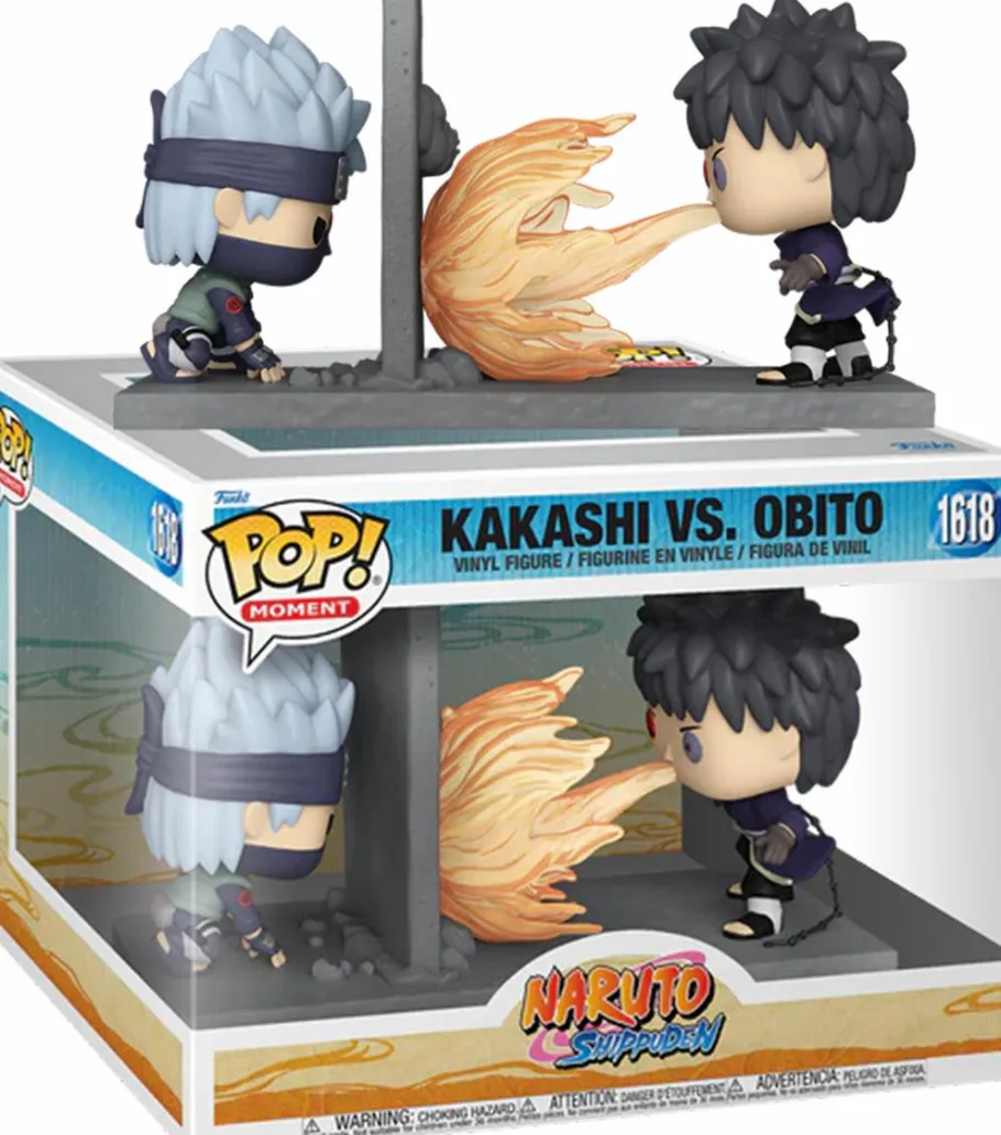 Pop! Moments>Naruto : Shippuden - Kakashi vs. Obito Uchiha Pop! Moment Vinyl Figure