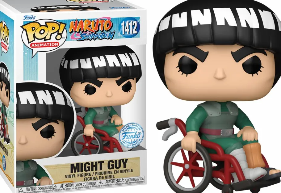 Standard Pop!>Naruto : Shippuden - Might Guy in Wheelchair Pop! Vinyl Figure