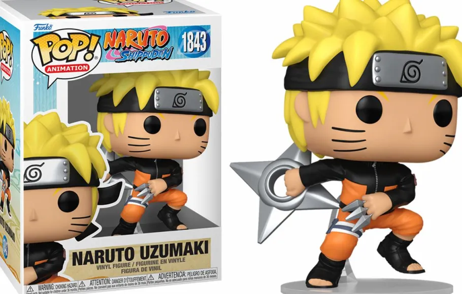 Standard Pop!>Naruto : Shippuden - Uzumaki with Kunai & Shuriken Pop! Vinyl Figure