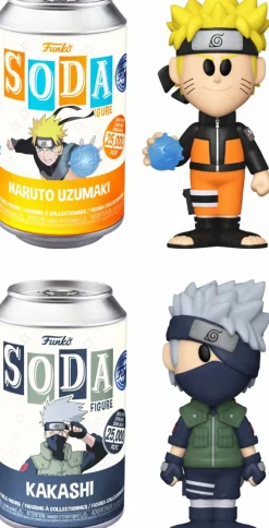 Designer Vinyl>Naruto : Shippuden - Uzumaki & Kakashi SODA Vinyl Figure Bundle (Popcultcha Exclusive) (Set of 2)
