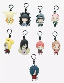 Blind Box>Naruto : Shippuden - Series 06 3D Figural Foam Bag Clip Blind Bag (Single Unit)