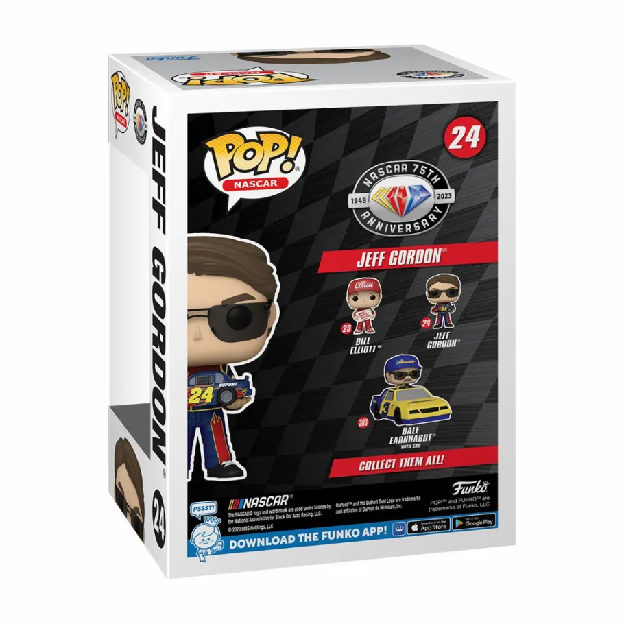 Standard Pop!>NASCAR - Jeff Gordon with Mini Car Pop! Vinyl Figure