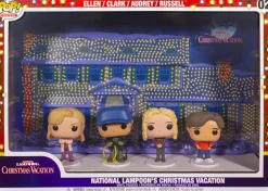 Pop! Deluxe>National Lampoon 's Christmas Vacation - Ellen, Clark, Audrey & Russell Deluxe Pop! Moment Vinyl Figure 4-Pack
