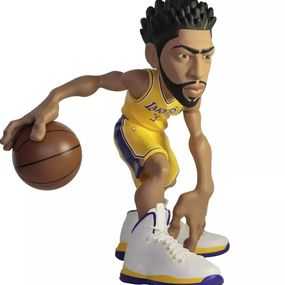 Designer Vinyl>NBA Basketball - Anthony Davis Los Angeles Lakers (Gold Jersey) smAll-Stars 12" Vinyl Figure