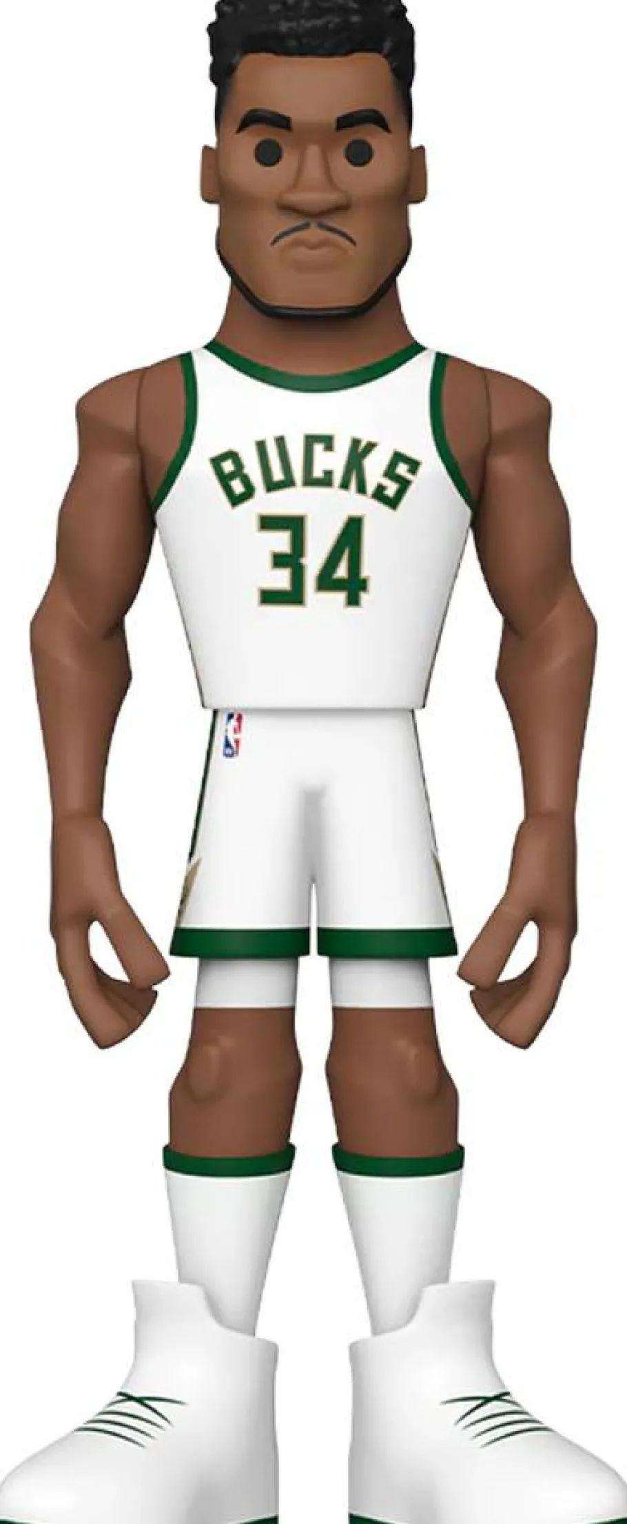 Designer Vinyl>NBA Basketball - Giannis Antetokounmpo Milwaukee Bucks 12" Gold Premium Vinyl Figure