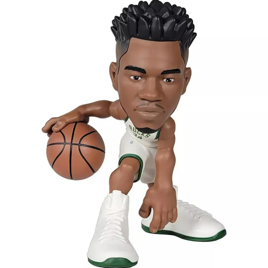 Designer Vinyl>NBA Basketball - Giannis Antetokounmpo Milwaukee Bucks smAll-Stars Minis 6" Vinyl Figure