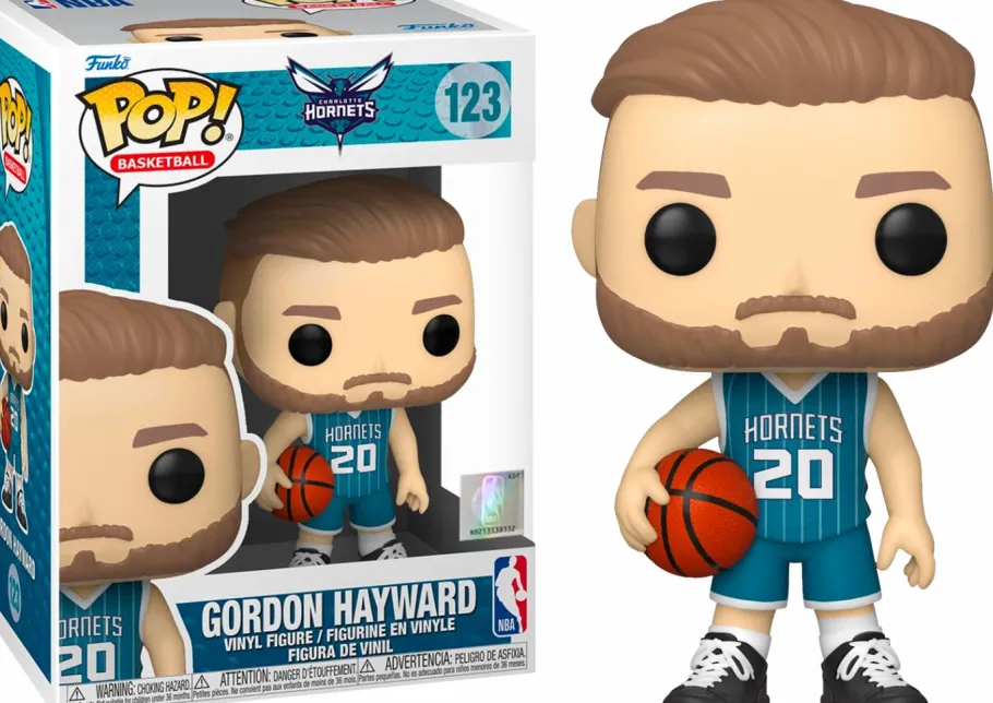 Standard Pop!>NBA Basketball - Gordon Hayward Charlotte Hornets Pop! Vinyl Figure