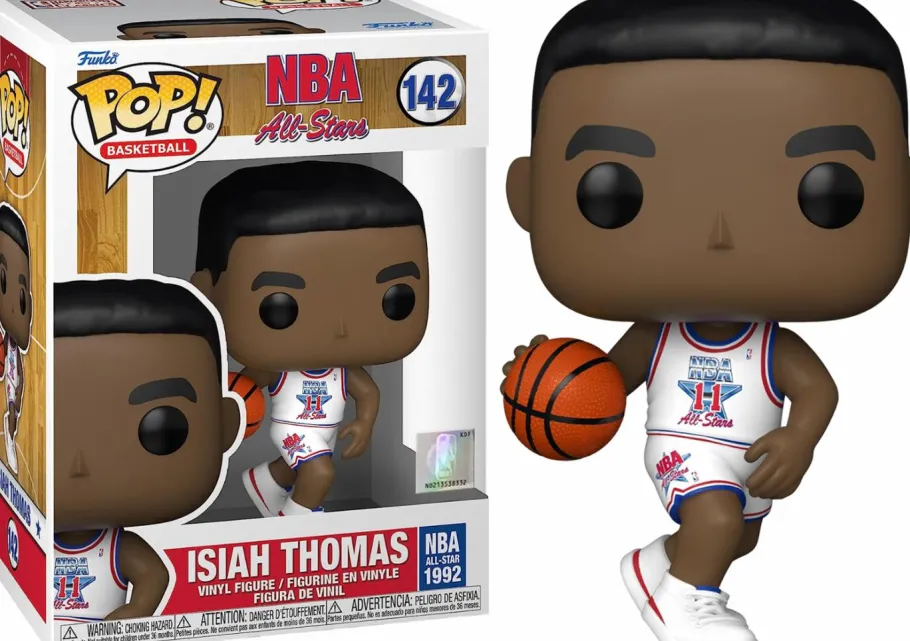 Standard Pop!>NBA Basketball - Isiah Thomas 1992 All-Star Jersey Pop! Vinyl Figure