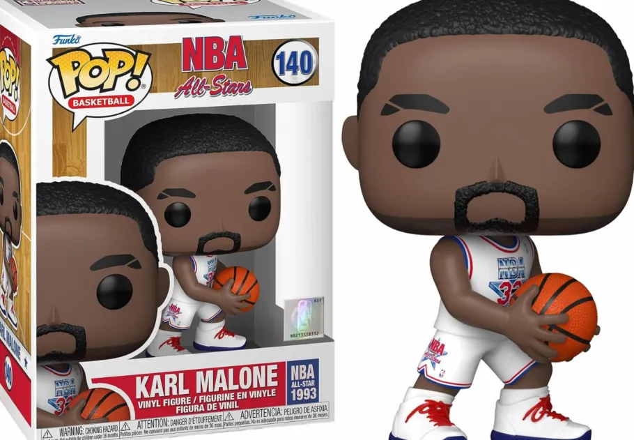 Standard Pop!>NBA Basketball - Karl Malone 1993 All-Star Jersey Pop! Vinyl Figure