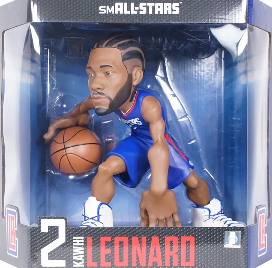 Designer Vinyl>NBA Basketball - Kawhi Leonard Los Angeles Clippers (Blue Jersey) smAll-Stars 12" Vinyl Figure