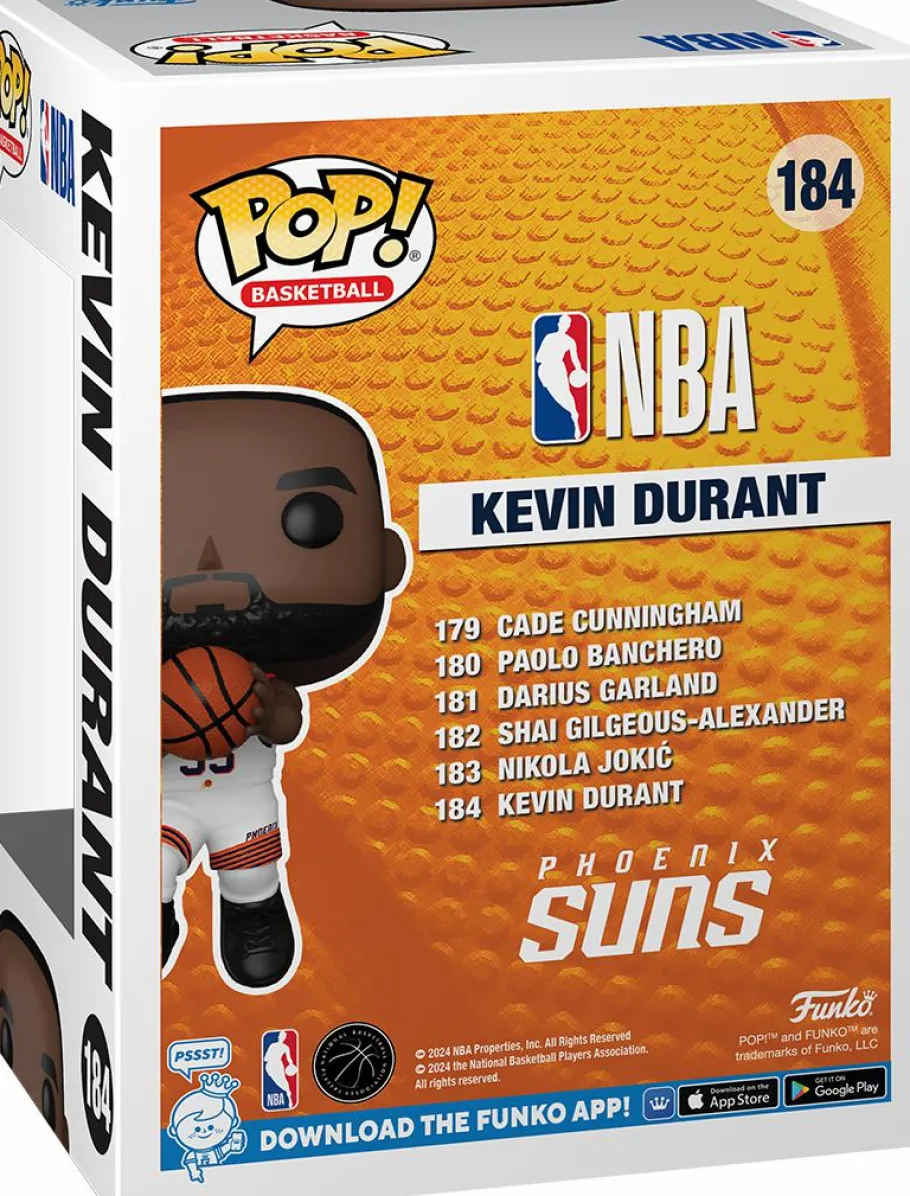 Standard Pop!>NBA Basketball - Kevin Durant (Phoenix Suns) Pop! Vinyl Figure